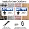 Signmission Dirty Towels (Up Arrow), 10 in W x Rectangle, Plastic OS-2PACK-NS-P-710-L-11045 - alternate 3
